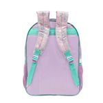 Mochila Costas Disney Princesa Ariel Lilás - Xeryus