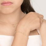 Pingente ouro amarelo 18k com diamante - Estrela de davi 