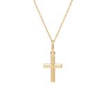 Pingente ouro amarelo 18k - Cruz 