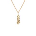 Pingente ouro amarelo 18k - Figa 