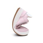 Tênis Infantil Rosa com Velcro e Conforto Anatômico Bamu 