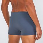 SUNGA BOXER COM ZIPER VERTICAL GRAFITE