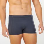 SUNGA BOXER COM RECORTE PRETO C/ GRAFITE