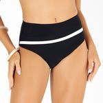 BIQUINI MODELLE BICOLOR PRETO