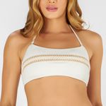 TOP FAIXA COM CROCHE AVEIA