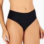 BIQUINI COM RECORTE TEXTURIZADO PRETO