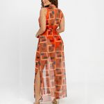 SAIDA TULE CAPRI ESTAMPADA MATA DOS COCAIS