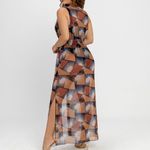 SAIDA TULE CAPRI ESTAMPADA CARNAUBEIRA