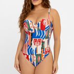 MAIO BUSTIE COM BOJO ESTAMPADO ZB LITORANEA