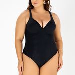 MAIO C/ BJ RECORTE E TRANÇA LISO ZB PRETO