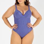 MAIO C/ BJ RECORTE E TRANÇA LISO ZB AZUL LUZEIRO