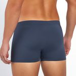 SUNGA BOXER COM LISTRA GRAFITE