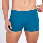 SUNGA BOXER COM BOLSO VERDE PETROLEO