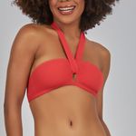 Top Faixa v Com Textura Tomate