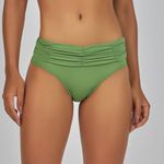 HOT PANT DRAPEE LISO BOTANICO