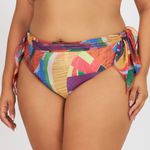 BIQUINI SAIDA PLUS ESTAMPADO MODERN TEX