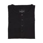 Camisa Raglan Manga Curta Preta - Algodão Egípcio