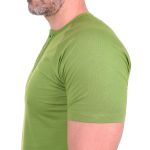 Camisa Raglan Manga Curta Verde Limone - Algodão Pima