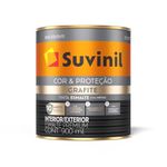 SUVINIL ESMALTE COR E PROTEÇÃO FOSCO GRAFITE ESCURO 900ML