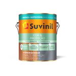 SUVINIL ESMALTE COR E PROTEÇÃO BASE ÁGUA BRILHANTE BRANCO 900ML