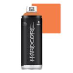 SPRAY HARDCORE LARANJA PASTEL BRILHANTE RV2003 MONTANA 400ML