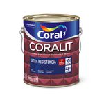 CORALIT ESMALTE ACETINADO BRANCO 3,6L