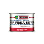 MASSA POLIÉSTER FIBRA DE VIDRO MAXI RUBBER 750GR