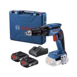 Parafusadeira A Bateria Drywall 18v GTB 185-LI Com Maleta + 2 Baterias Bosch