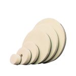 Boina De Espuma Super Corte Branca 55mm De 2 Polegadas New Polish