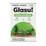 Tinta Acrílica Standard Máxima Eficiência Fosco 18L Glasu