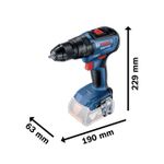 Parafusadeira Impacto GSB 18V-50 sem Bateria Bosch