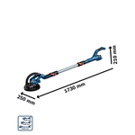 Lixadeira De Parede GTR 550 127V 550W Com Maleta Bosch