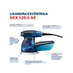 Lixadeira Excêntrica GEX 125-1 AE 127v Bosch