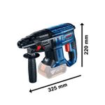 Martelete perfurador e rompedor a bateria GBH 180-Li sem bateria Bosch