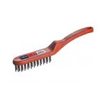 Escova Aço 4 Fileiras Com Cabo Plástico Atlas