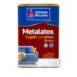 Metalatex Acr Semibrilho Branco 18L Sherwin Williams