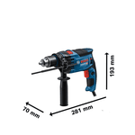 Furadeira De Impacto GSB 16 RE 220V 850W Bosch