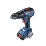 Parafusadeira Furadeira De Impacto 18V GSB 18V-50 Com Maleta Com 1 Bateria Bosch