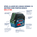 Nível Laser Verde GCL 2-15 G Bosch