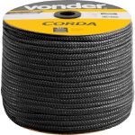 Corda Multifilamento 10MMX190M Preta Vonder