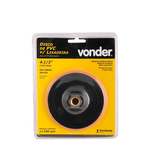Disco PVC Para Lixadeira 4.1/2 polegadas Com Velcro Vonder