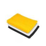 Toalha Microfibra 40x40cm 300GSM Com 3pc Vonder