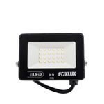 Refletor Led 30W 6500K Preto Bivolt Foxlux