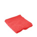 Toalha Microfibra Sem Costura Lados Liso e Felpudo 40x60 Vermelha Sigma