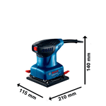 Lixadeira Oscilante GSS 140 220W STD Bosch