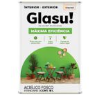 Tinta Acrílica Standard Máxima Eficiência Fosco 18L Glasu