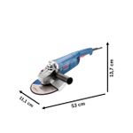 Esmerilhadeira GWS 2200-230 9 Polegadas Bosch