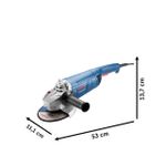 Esmerilhadeira GWS 2200-180 7 Polegadas Bosch