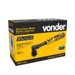 Politriz Mini Roto-Orbital a Bateria 12v PMV120 Vonder