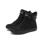 Tenis Sneaker Bawmi Cano Alto Feminino Preto